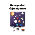 Karter İnovasyon Ahsap Günes Sistemi Gezegenler Egitici Oyuncak Bul Tak Tak Cikar Zeka Gelistirici