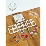 Karter İnovasyon Araçlar Ahşap Bul-Tak Oyuncak,araçlar Yap Boz,eğitici Araçlar Puzzle,ahşap Oyuncak,eğitici Oyuncak