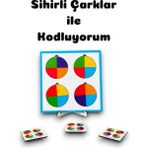Karter İnovasyon Sihirli Çarklar Kodlama Oyunu,zeka Geliştirici Oyuncak,kodlama Oyunu,eğitici Oyuncak,ahşap Oyuncak
