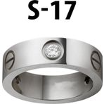 Kartier Taşlı Yüzük Silver Renk 17 Numara - 550