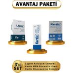 Kartix Msm Boswellia + Ligone Kalsiyum Complex + Kartix Glucosamine Complex 3lü ( Avantajlı Paket ) - Aromasız