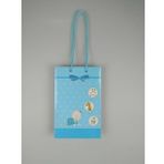 Karton Çanta Mavi Bebekli 11cm X 17cm - 1 Adet