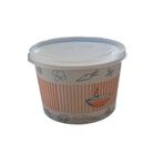 Karton Çorba Kasesi kapaklı 16oz 25 Adet
