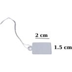 Karton Ipli Beyaz Etiket 80 Li Midi (1,5 x 2 cm )