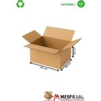 Karton Koli 40X30X30 cm Dayanıklı Taşıma ve Depolama Kolisi - Kahverengi - 30 Adet