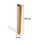 Karton Masura Boy 145 Cm Iç Çap 8 Cm Balonlu Naylon Masurası (1 Adet Fiyatıdır )