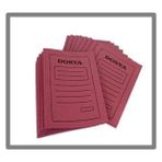 Karton Pembe Dosya Tam Kapak - 10 Adet
