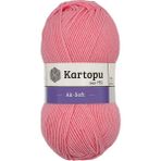 Kartopu 5 Adet Kartopu Aksoft Örgü İpi K777 Şeker Pembe