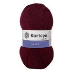 Kartopu Ak Soft K110 Bordo İplik