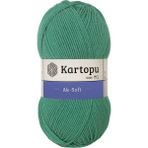 Kartopu Ak Soft K472 Koyu Çağla İplik