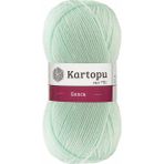 Kartopu Ak-Soft K563 Açık Yeşil Örgü İpi