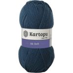 Kartopu Ak Soft K650 Kot Mavi İplik