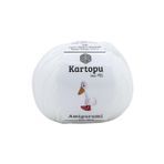 Kartopu Amigurumi Oyuncak Punch Panç Örgü İpi (K010 Beyaz)