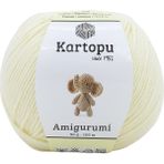 Kartopu Amigurumi Oyuncak Punch Panç Örgü İpi (K037 Krem)