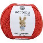 Kartopu Amigurumi Oyuncak Punch Panç Örgü İpi (K1170 Nar Çiçeği)