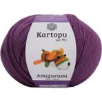 Kartopu Amigurumi Oyuncak Punch Panç Örgü İpi (K718 Açık Mürdüm)