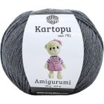 Kartopu Amigurumi Oyuncak Punch Panç Örgü İpi (K995 Füme)