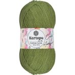 Kartopu Cotton Love El Örgü Amigurumi İpi Yünü 100 gr K391 Çağla