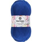 Kartopu Cotton Love El Örgü Amigurumi İpi Yünü 100 gr K627 Koyu Mavi