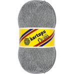 Kartopu Flora Patiklik Çoraplık El Örgü Ipi 100 gr - Açık Gri