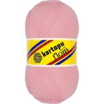 Kartopu Flora Patiklik Çoraplık El Örgü Ipi 100 gr - Açık Pembe