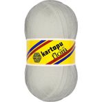 Kartopu Flora Patiklik Çoraplık El Örgü Ipi 100 gr - Beyaz