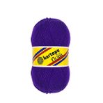 Kartopu Flora Patiklik Çoraplık El Örgü İpi 100 gr K707 Mor