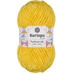 Kartopu K.artopu Yumurcak Kadife El Örgü Ipi Yumurta Sarı K320