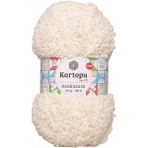 Kartopu K013 Flora Kırık Beyaz El Örgü Patik İpi