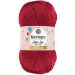 Kartopu K141 Fuşya Lotus Lux Bikini Büstiyer Bluz Simli Örgü İpi