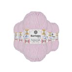 Kartopu K1562 5 Adet Toz Pembe Yumurcak Kadife El Örgü İpi