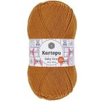 Kartopu K1854 Hardal Baby One Tüylenmeyen El Örgü İpi Yünü