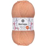 Kartopu K253 Yavruağzı Baby One Tüylenmeyen El Örgü İpi Yünü