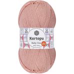 Kartopu K258 Pudra Baby One Tüylenmeyen El Örgü İpi Yünü