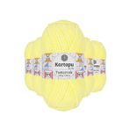 Kartopu K333 5 Adet Sarı Yumurcak Kadife El Örgü İpi