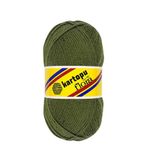 Kartopu K410 Khaki Flora El Örgü İpi