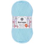 Kartopu K502 Gök Mavi Baby One Tüylenmeyen El Örgü İpi Yünü