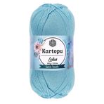 Kartopu K537 Bebe Mavi Lotus Bikini Büstiyer Bluz Örgü İpi