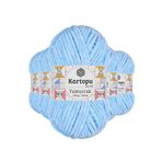 Kartopu K540 5 Adet Mavi Yumurcak Kadife El Örgü İpi