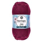 Kartopu K747 Mürdüm Lotus Bikini Büstiyer Bluz Örgü İpi