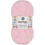Kartopu K768 Bebe Pembe Yumurcak Kadife El Örgü İpi