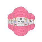 Kartopu K773 5 Adet Fosfor Pembe Yumurcak Kadife El Örgü İpi