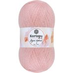 Kartopu K780 Gelin Pembesi Angora Naturel El Örgü İpi