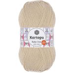 Kartopu K855 Taş Baby One Tüylenmeyen El Örgü İpi Yünü