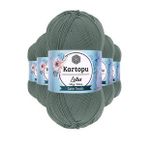 Kartopu K943 Çağla Lotus Bikini Büstiyer Bluz 5 Adet Örgü İpi