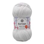 Kartopu K992 100 gr Açık Gri Baby One El Örgü İpi