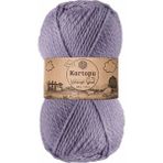 Kartopu Melange Wool 100 gr Küllü Lila Yünlü El Örgü İpi %80 Akrilik %20 Yün Özellikli