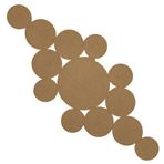 Kartopu Runner Amerikan Servis Hasır Orta Sehpa Mutfak Masa Sunumluk Jüt Lüks Çeyizlik (Hasir 115x50cm)