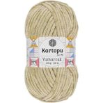 Kartopu Yumurcak 5 Adet Kadife Ip No 856 Bej