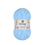 Kartopu Yumurcak Kadife El Örgü İpi 100 Gr K540 Mavi
